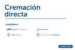 CREMACIÓN DIRECTA SEMANAL